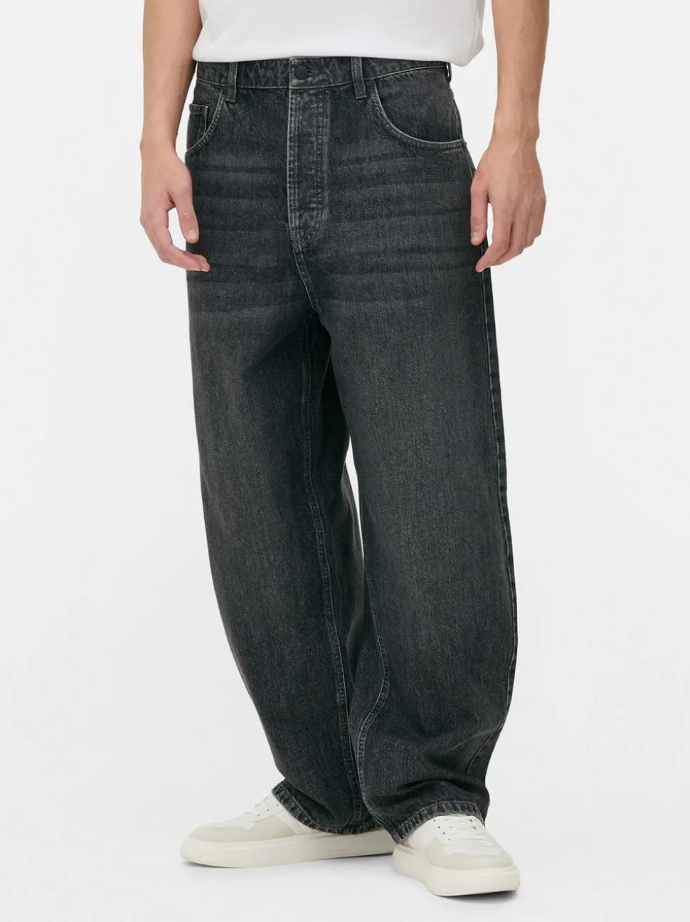 Workowate spodnie jeansowe