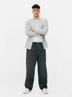 Workowate spodnie jeansowe