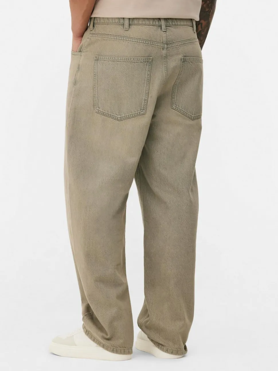 Workowate spodnie jeansowe