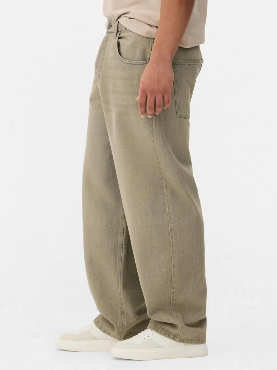 Workowate spodnie jeansowe