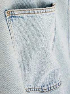 Workowate spodnie jeansowe