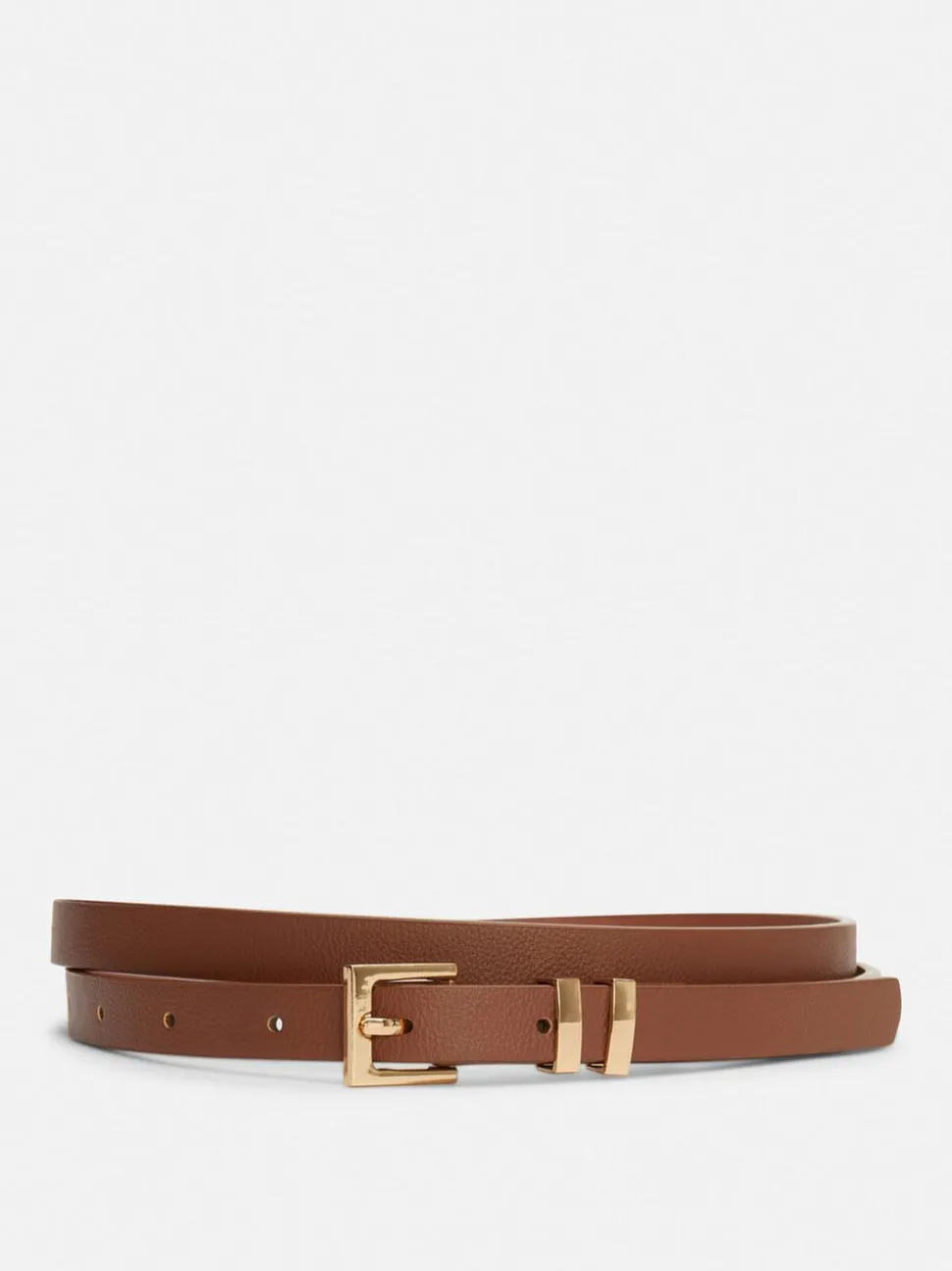 Wąski pasek z kwadratową klamrą