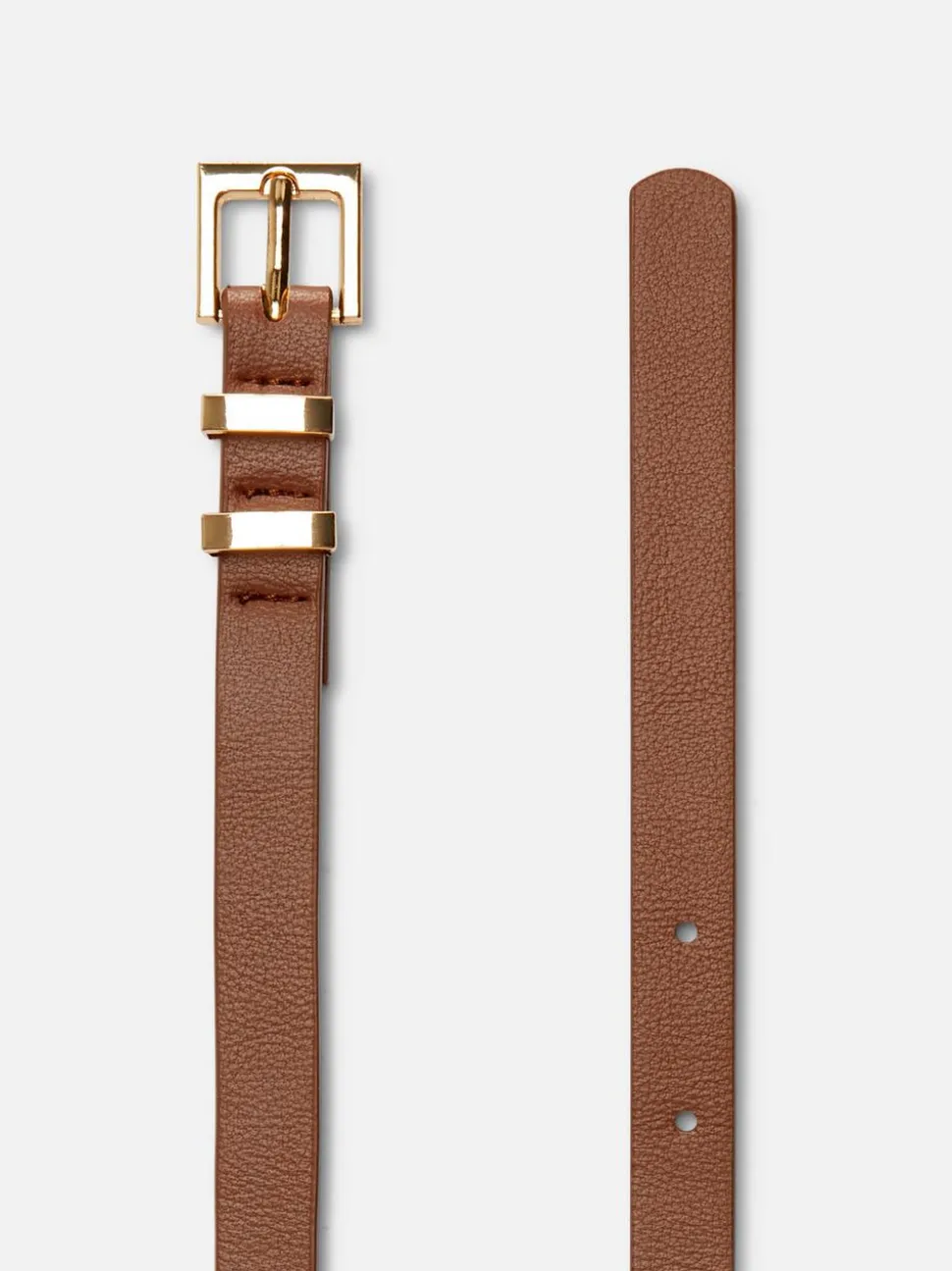 Wąski pasek z kwadratową klamrą