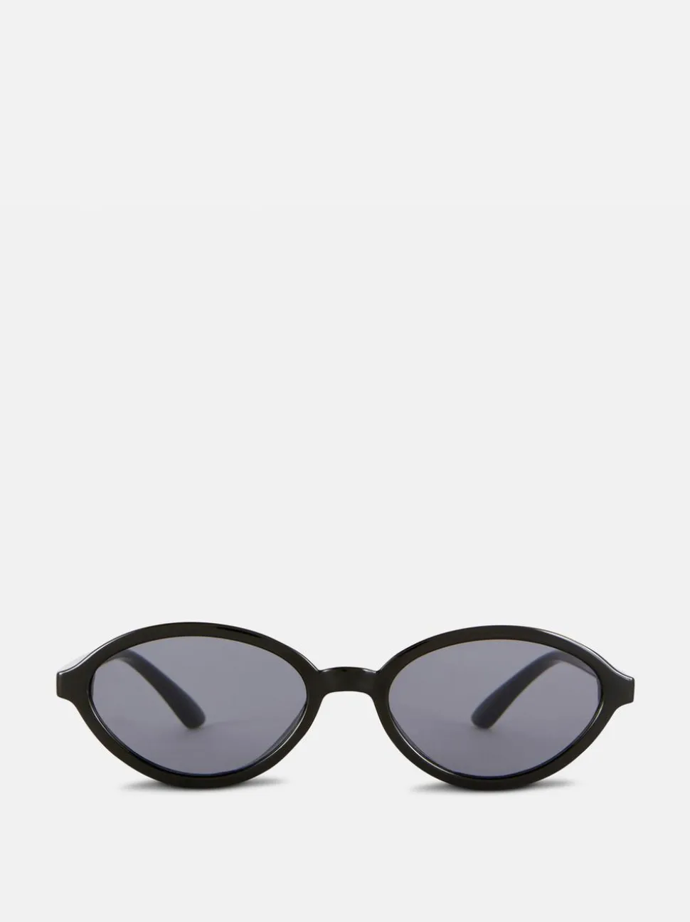 Wąskie owalne okulary przeciwsłoneczne