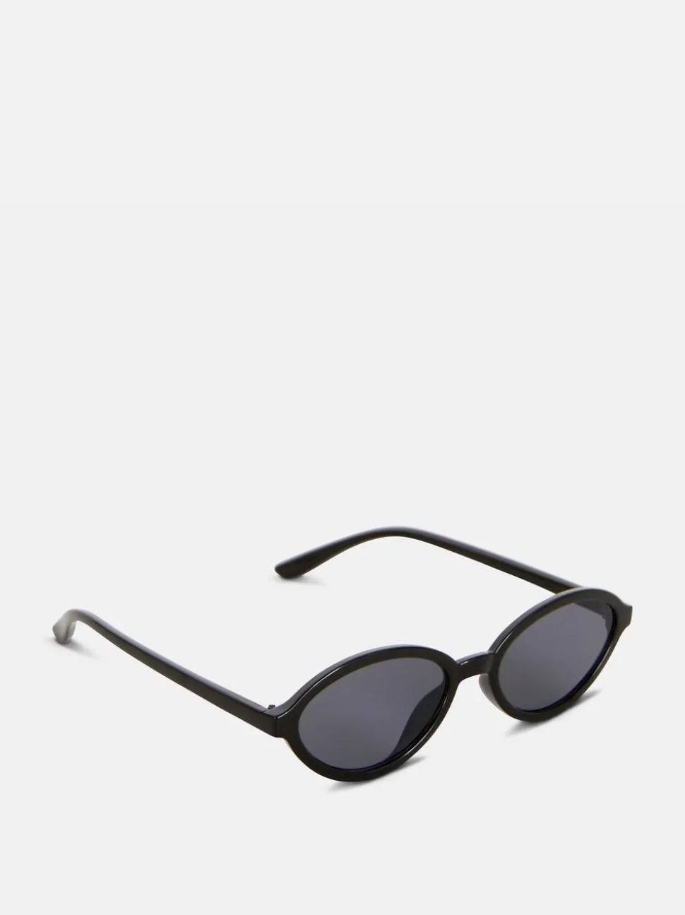 Wąskie owalne okulary przeciwsłoneczne