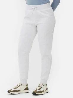 Wąskie spodnie dresowe ściągane sznurkiem