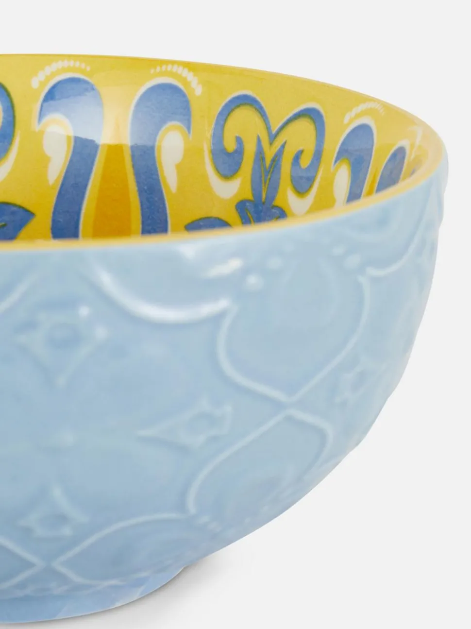 Wytłaczana miska z nadrukiem