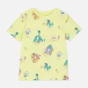 Wzorzysty T-shirt z krótkim rękawem