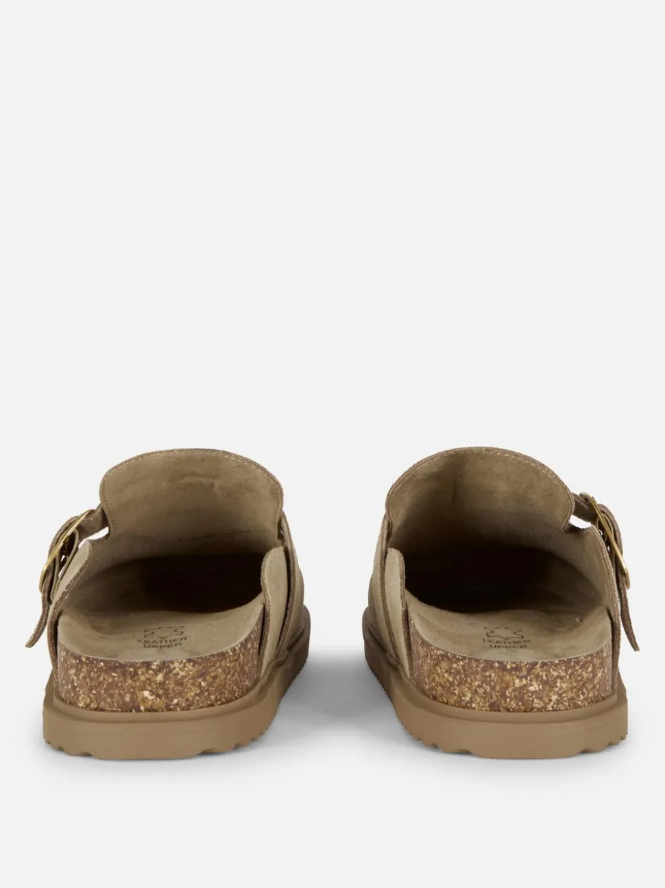 Zamszowe chodaki z klamrą The Edit