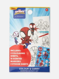 Zapachowy zestaw do kolorowania z motywem Marvela