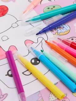 Zapachowy zestaw do kolorowania z deserowym motywem