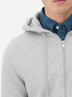 Zapinana na zamek bluza z kapturem Essential