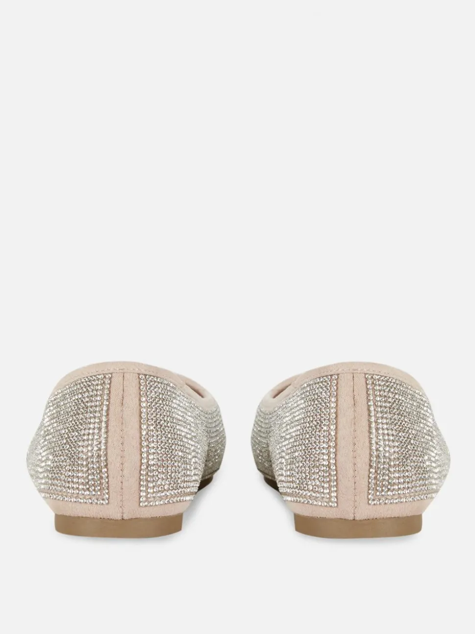 Zdobione szerokie baleriny z kwadratowym noskiem