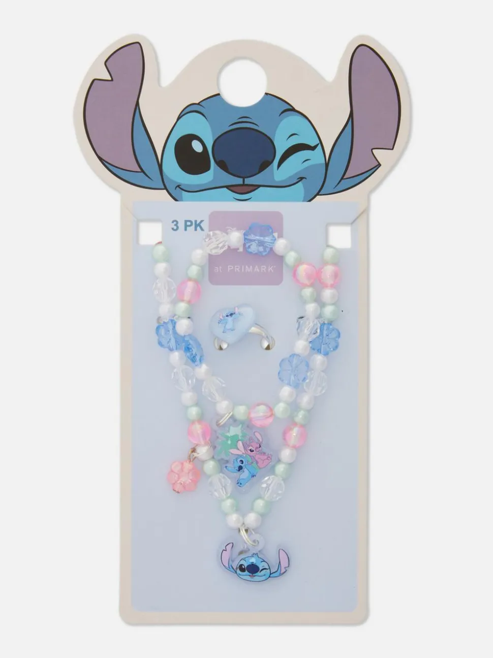 Zestaw biżuterii z motywem Sticha Disneya, 3 szt.