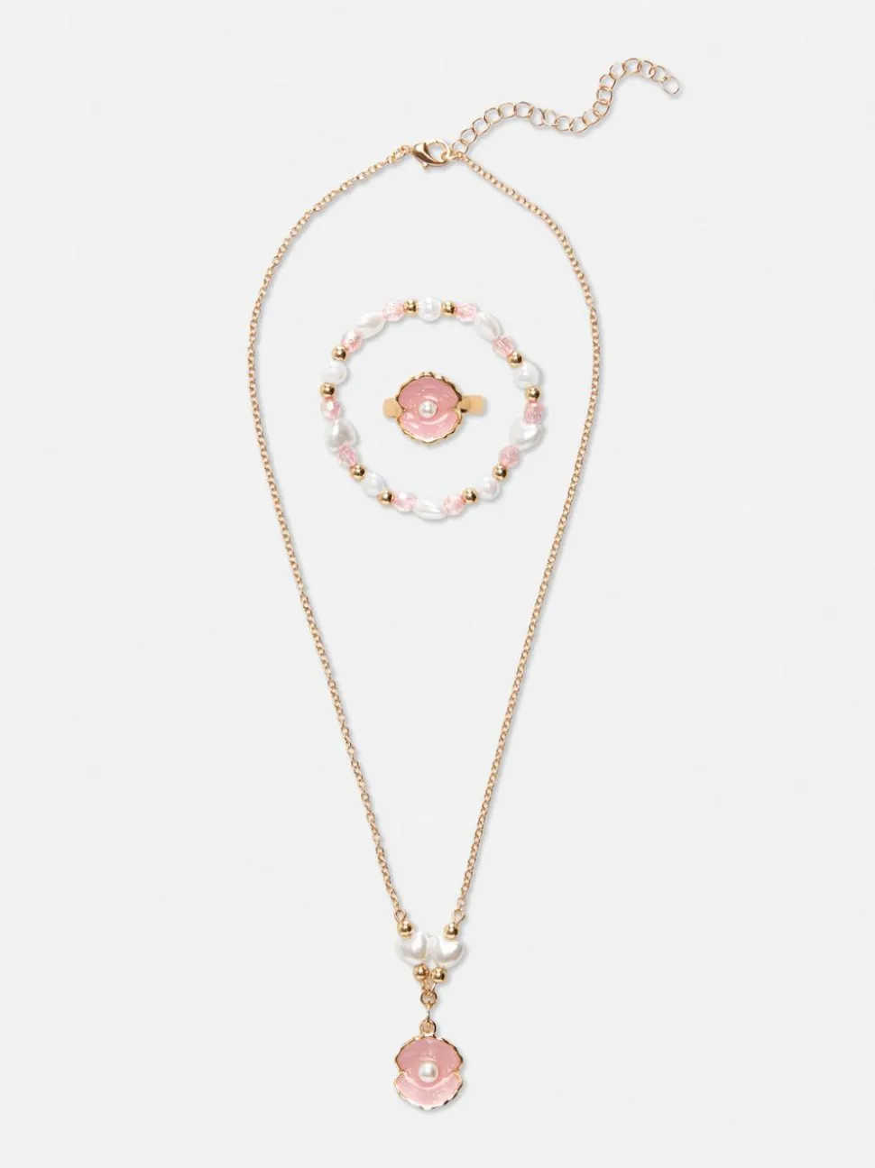 Zestaw biżuterii z muszelkami, 3 szt.