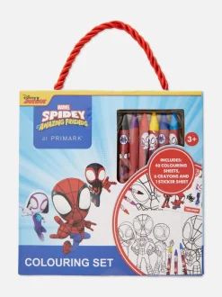 Zestaw do kolorowania z motywem Spider-Mana Marvela