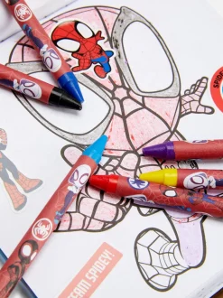 Zestaw do kolorowania z motywem Spider-Mana Marvela