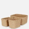 Zestaw koszyków z papierowej wikliny