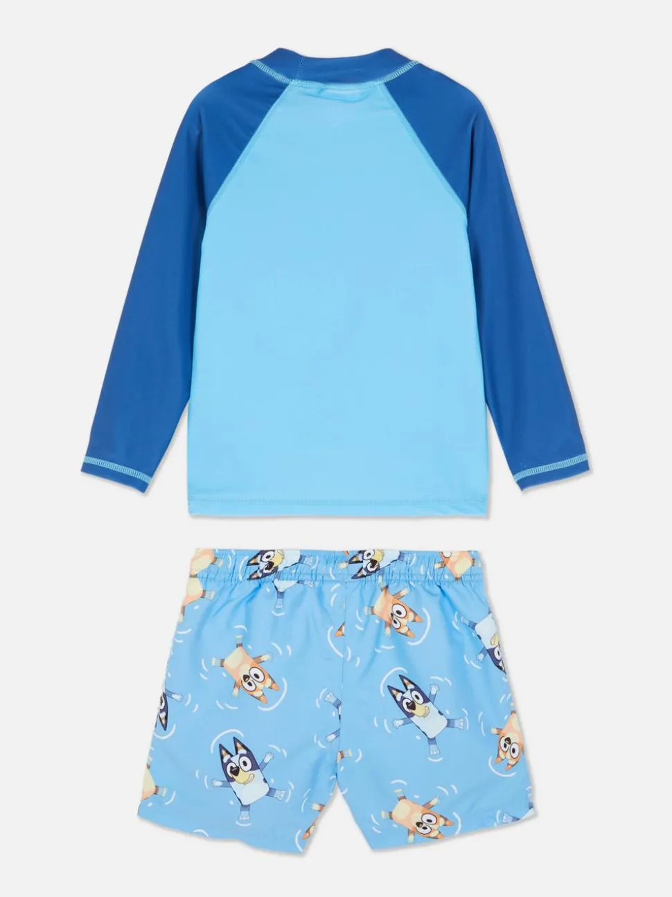 Zestaw kąpielowy z koszulką i szortami z Blue