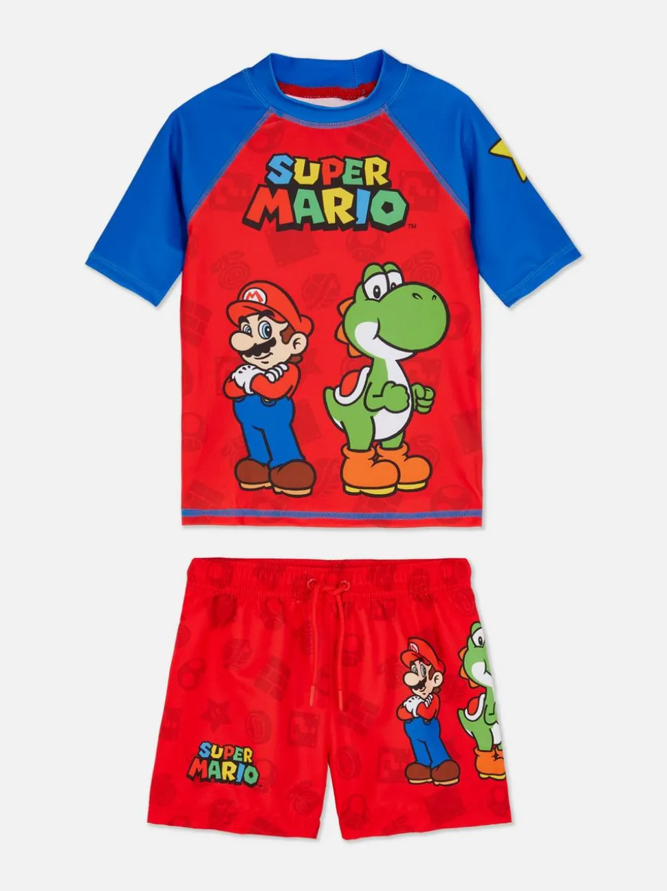 Zestaw kąpielowy z motywem Super Mario