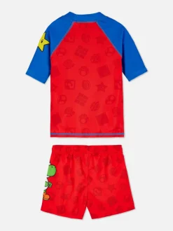 Zestaw kąpielowy z motywem Super Mario