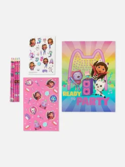 Zestaw przyborów z motywem Kociego domku Gabi