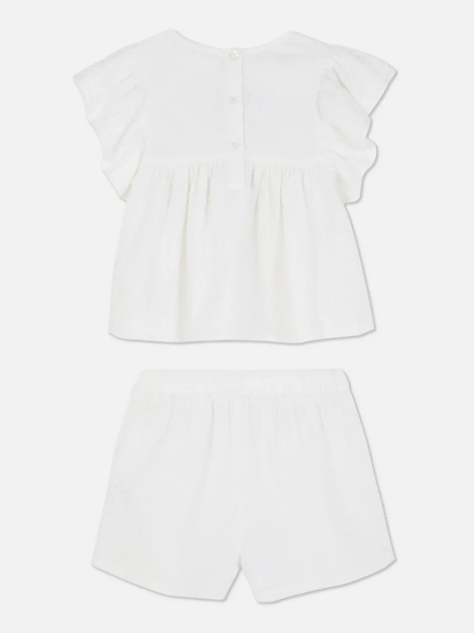 Zestaw z szortami z haftem