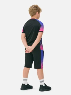 Zestaw z T-shirtem i szortami z motywem PlayStation