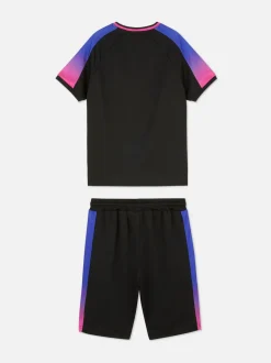 Zestaw z T-shirtem i szortami z motywem PlayStation