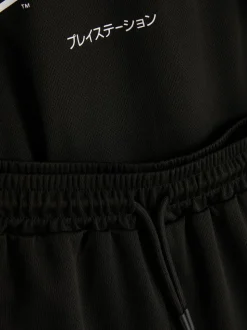 Zestaw z T-shirtem i szortami z motywem PlayStation