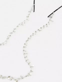 Łańcuch do okularów przeciwsłonecznych ze strasem