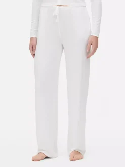 Ażurowe spodnie od piżamy