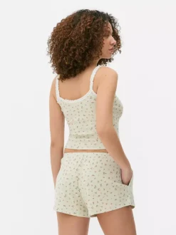 Ażurowy top od piżamy