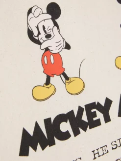 Bardzo duża płócienna torba z Myszką Miki Disneya