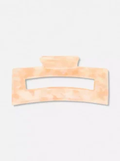 Bardzo duża prostokątna klamra do włosów