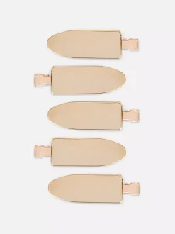 Bardzo duże niegniotące spinki do włosów, 5 szt.