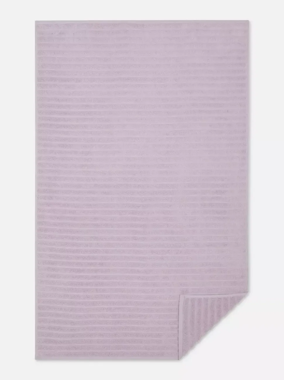 Bardzo duży prążkowany ręcznik kąpielowy