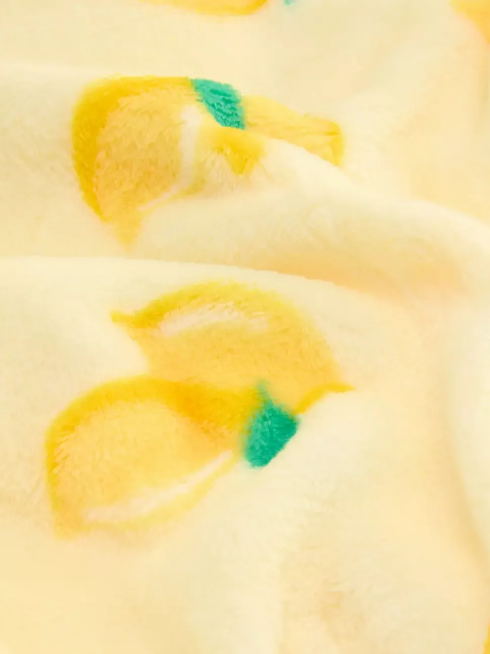 Bardzo miękka narzuta w cytryny