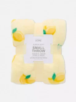 Bardzo miękka narzuta w cytryny