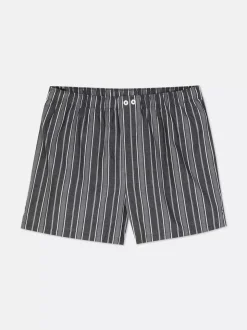 Bawełniane spodenki piżamowe w paski