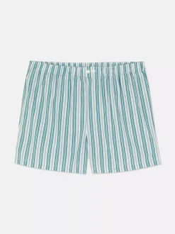 Bawełniane spodenki piżamowe w paski
