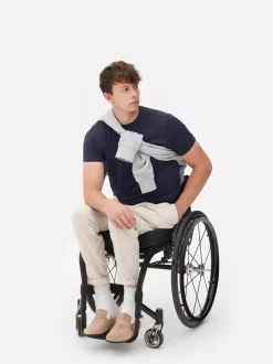 Bawełniany T-shirt z okrągłym dekoltem