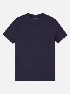 Bawełniany T-shirt z okrągłym dekoltem