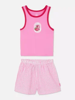 Bezrękawnik i szorty od piżamy z motywem Disneya