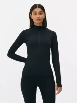 Bezszwowa zapinana na zamek kurtka sportowa