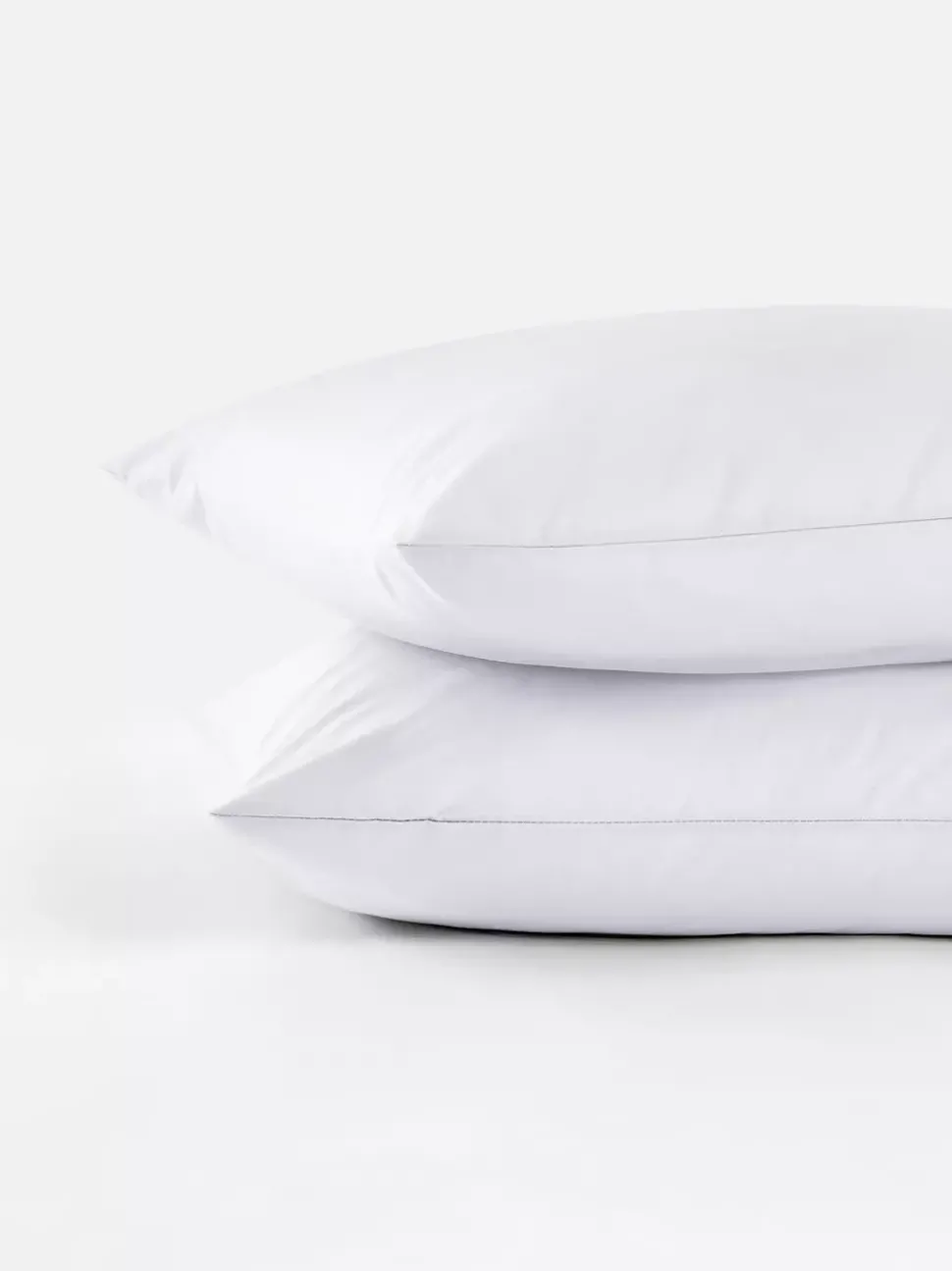 Białe poszewki na poduszki Essential, 2 szt.