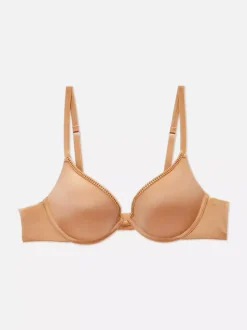 Biustonosz push-up ze sztucznymi klejnocikami