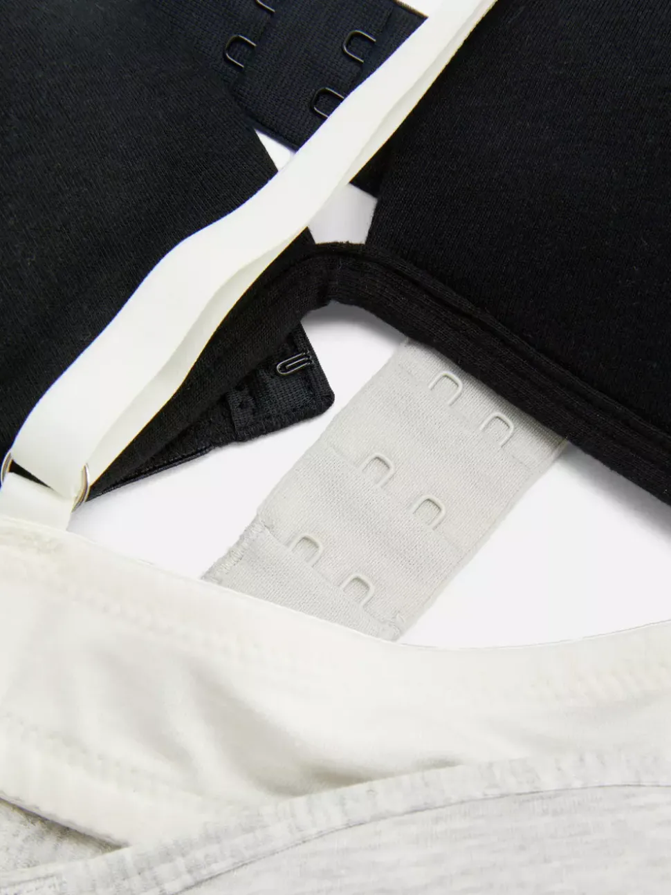 Biustonosze bez fiszbin, 3 szt.