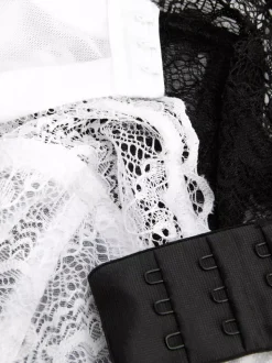 Biustonosze nieusztywniane w rozmiarze D–H, 2 szt.