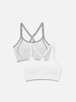 Biustonosze sportowe, 2 szt.